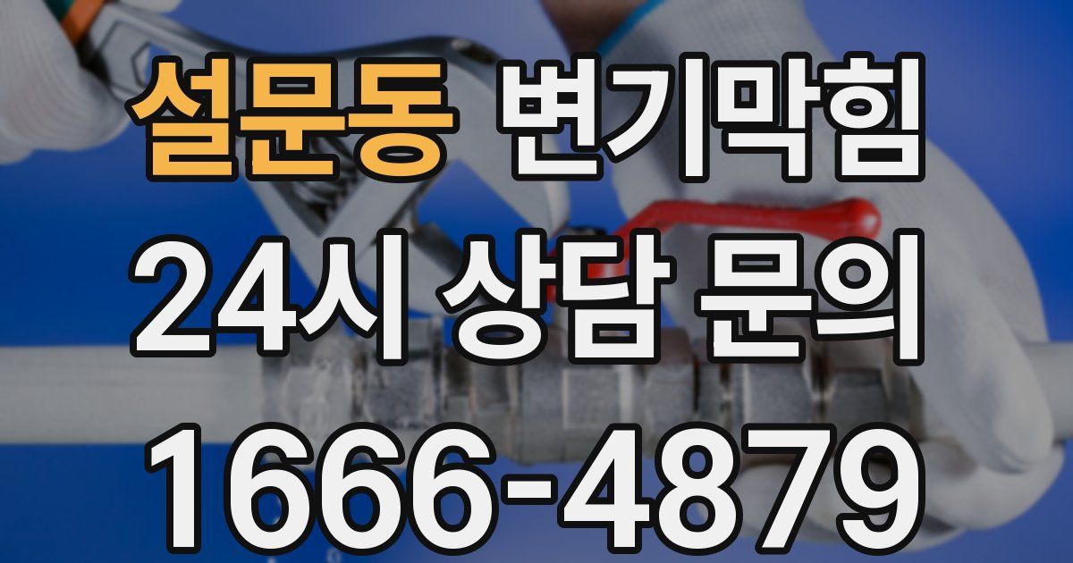 설문동 변기