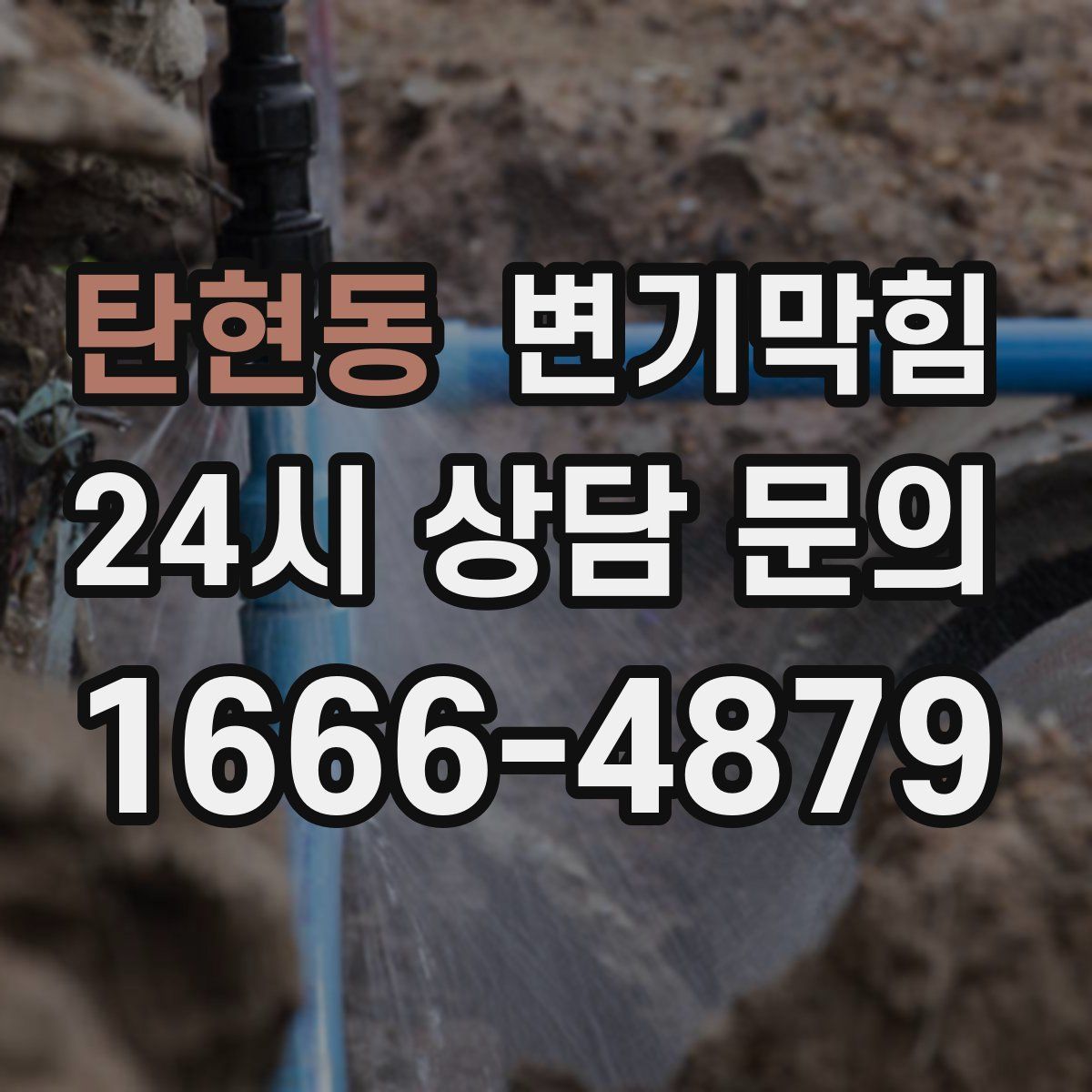 탄현동 변기막힘