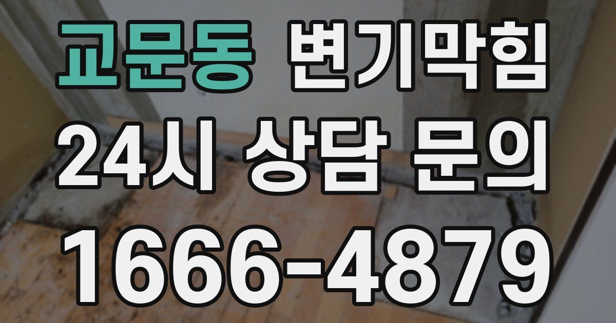 교문동 변기