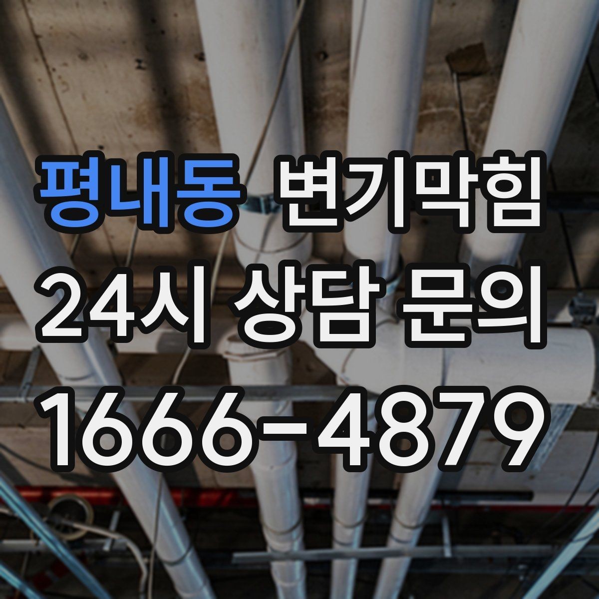 평내동 변기막힘 아파트 배수구막힘 사진·수치 공개