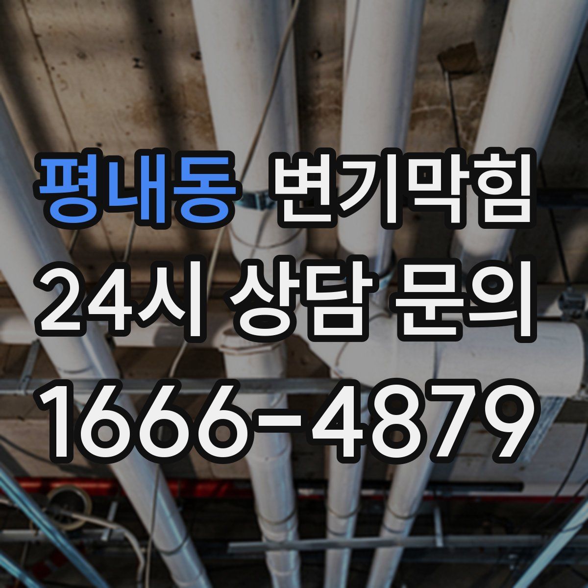 평내동 변기막힘
