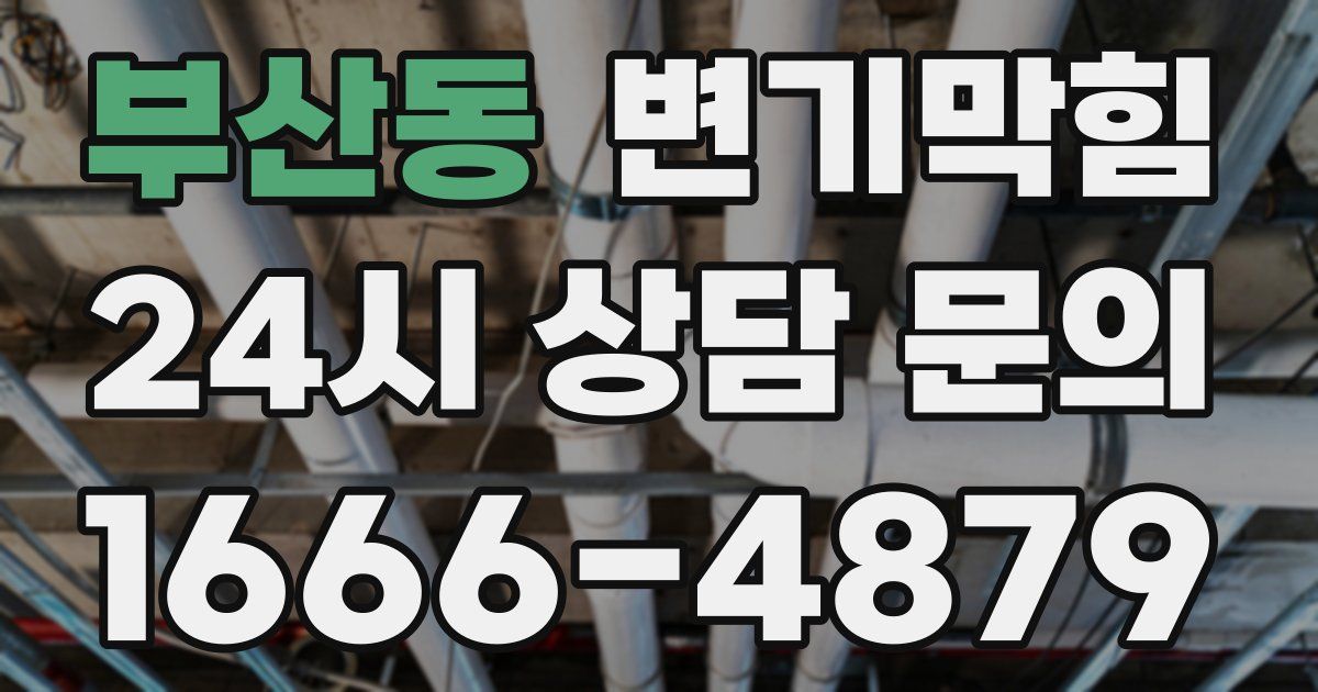 부산동 변기