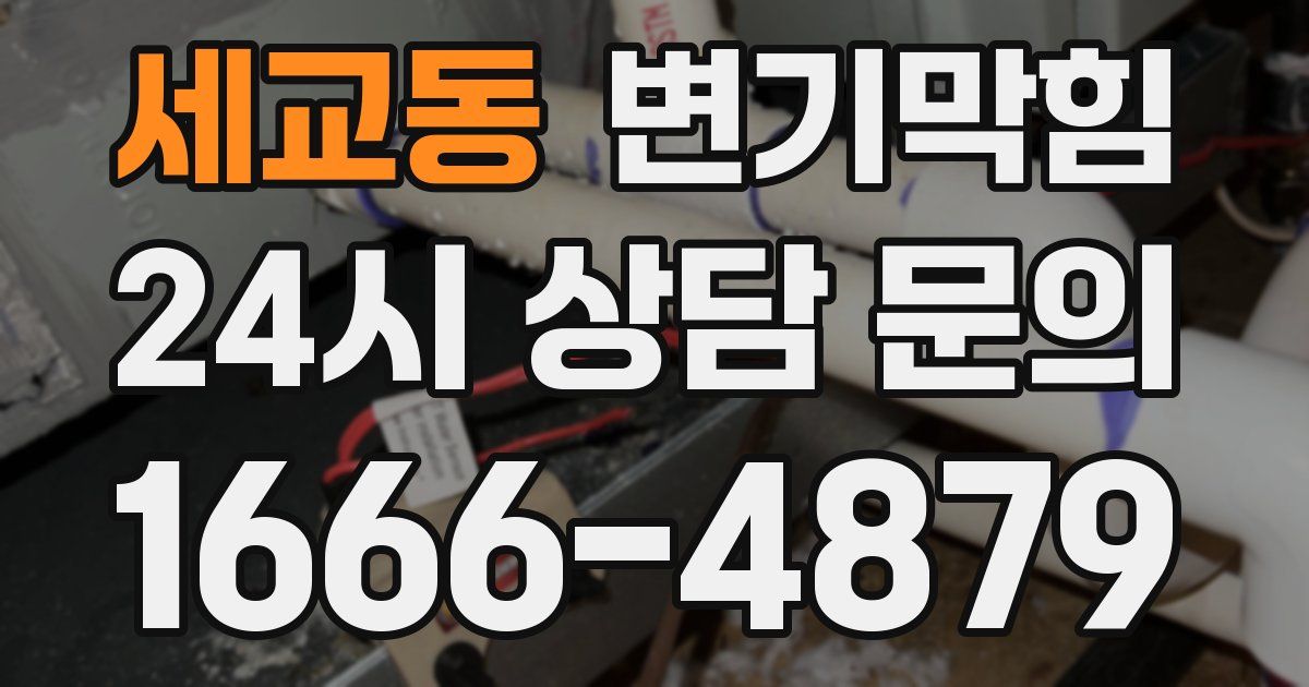 세교동 변기