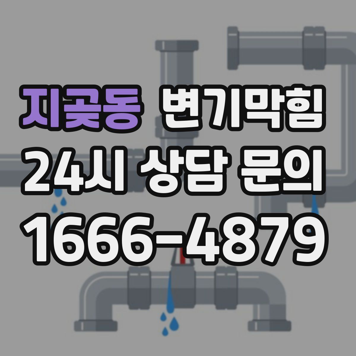 지곶동 변기막힘