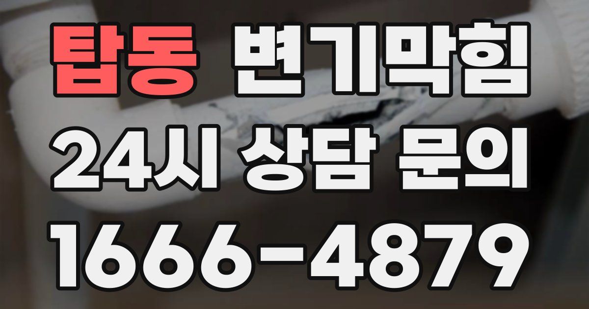 탑동 변기