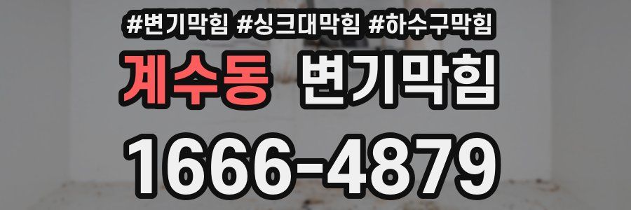 변기막힘