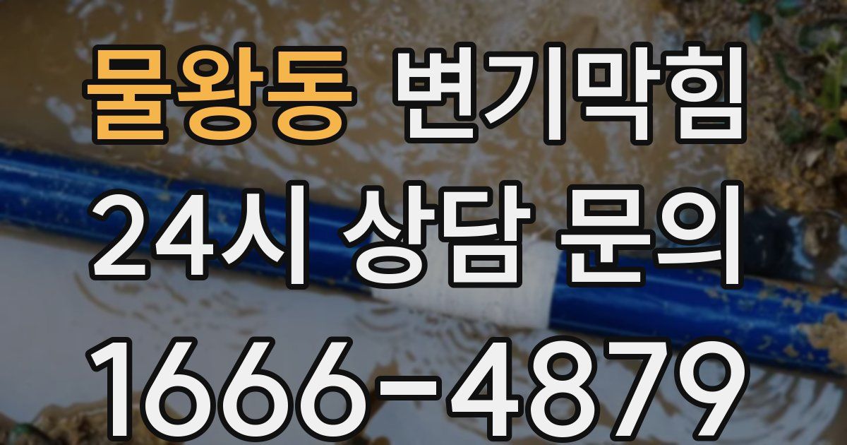 물왕동 변기