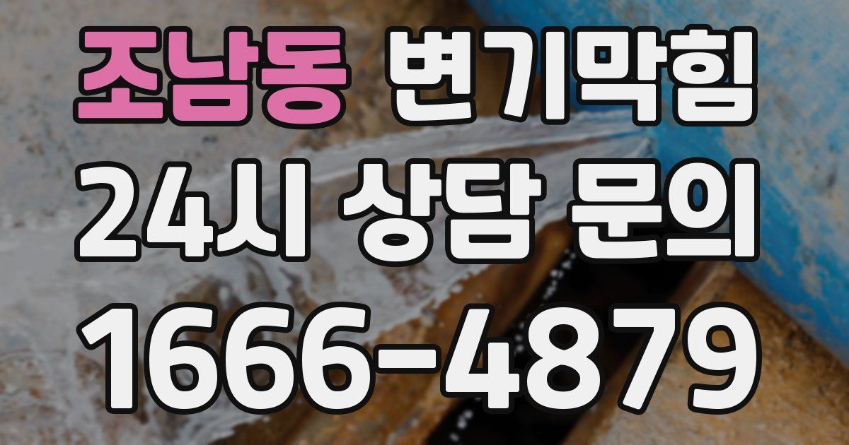 조남동 변기