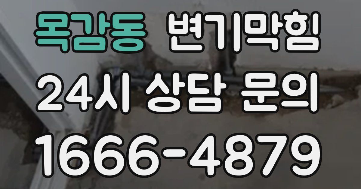 목감동 변기