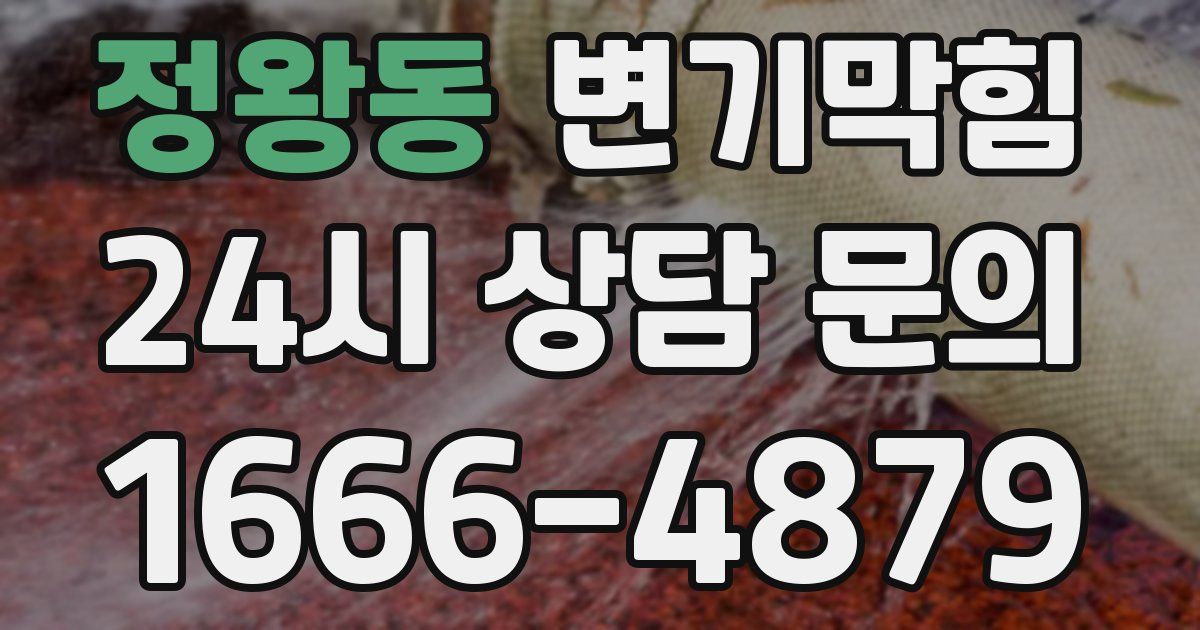 정왕동 변기