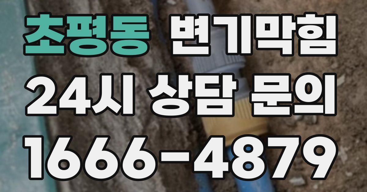 초평동 변기