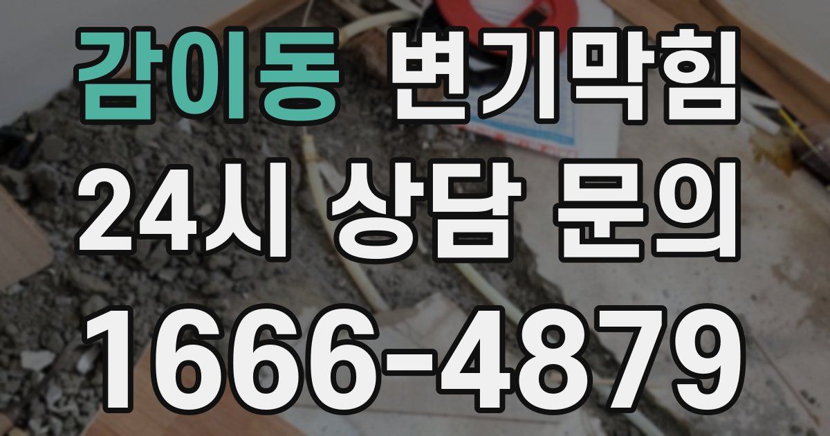 감이동 변기