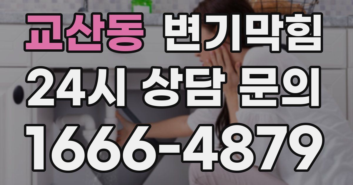 교산동 변기