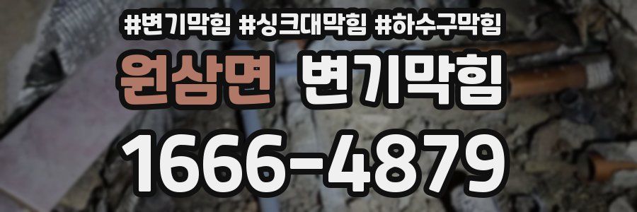변기막힘