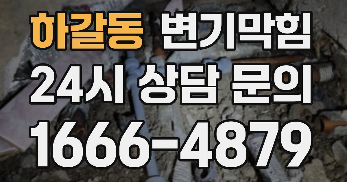 하갈동 변기