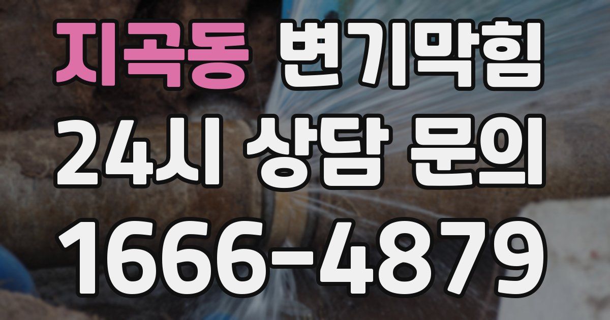 지곡동 변기