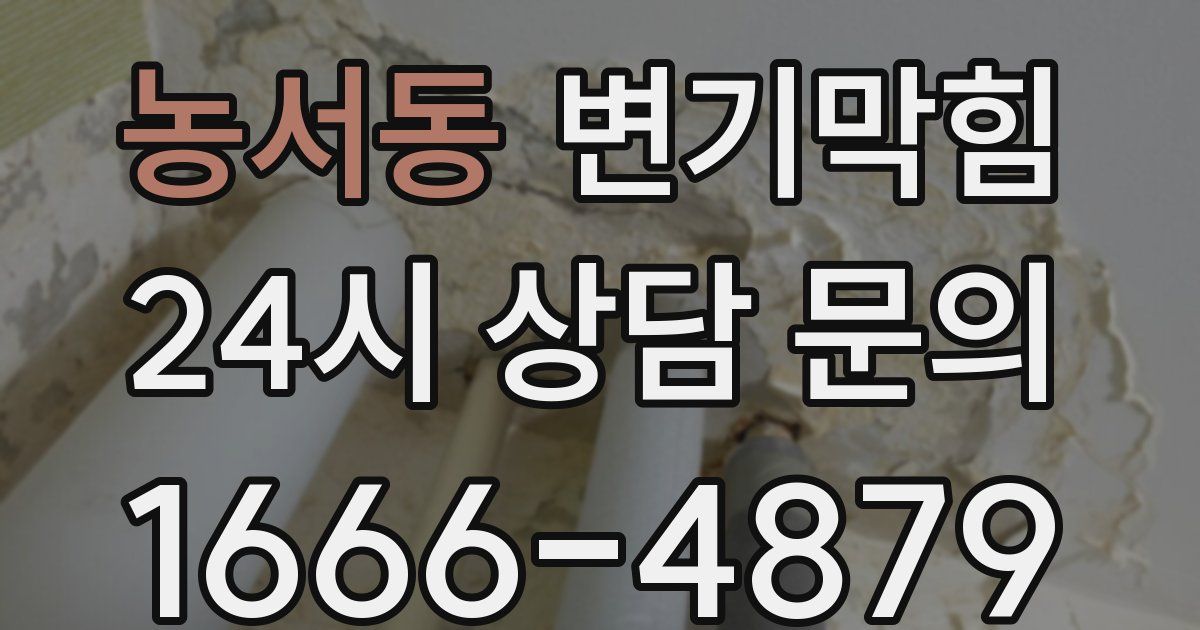 농서동 변기