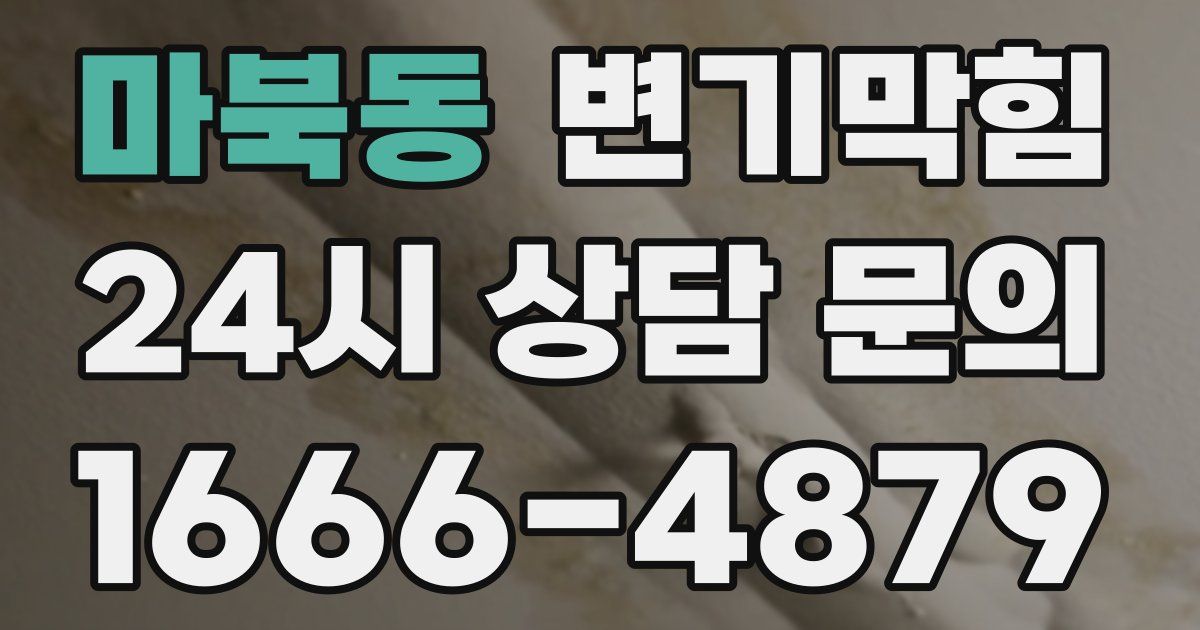 마북동 변기