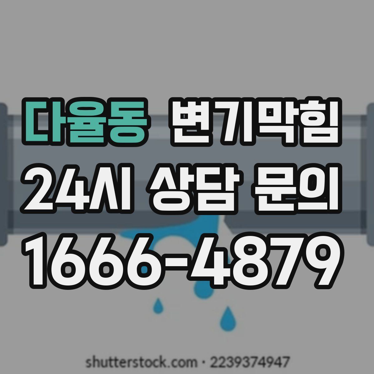 다율동 변기막힘