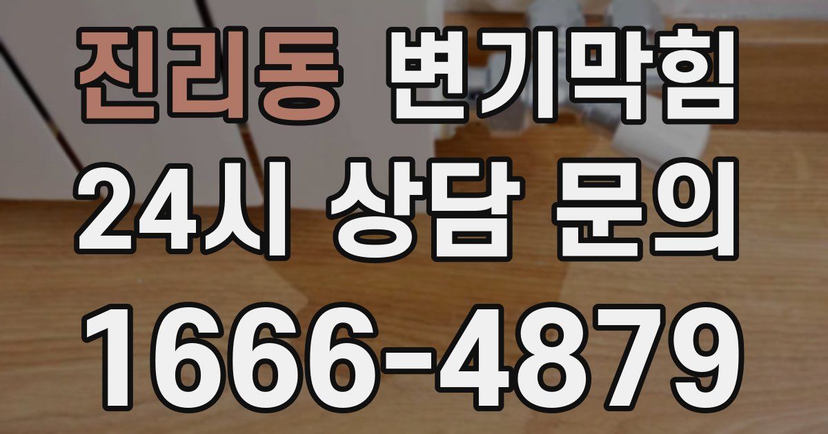 진리동 변기