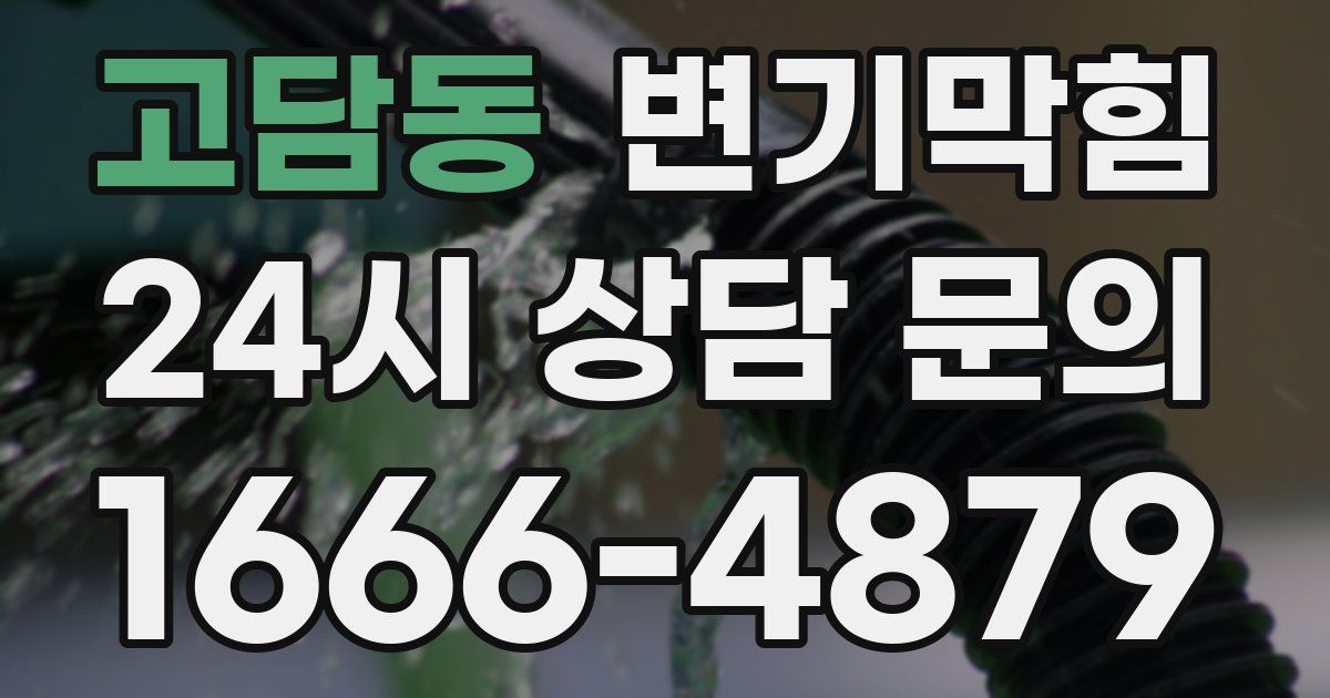 고담동 변기