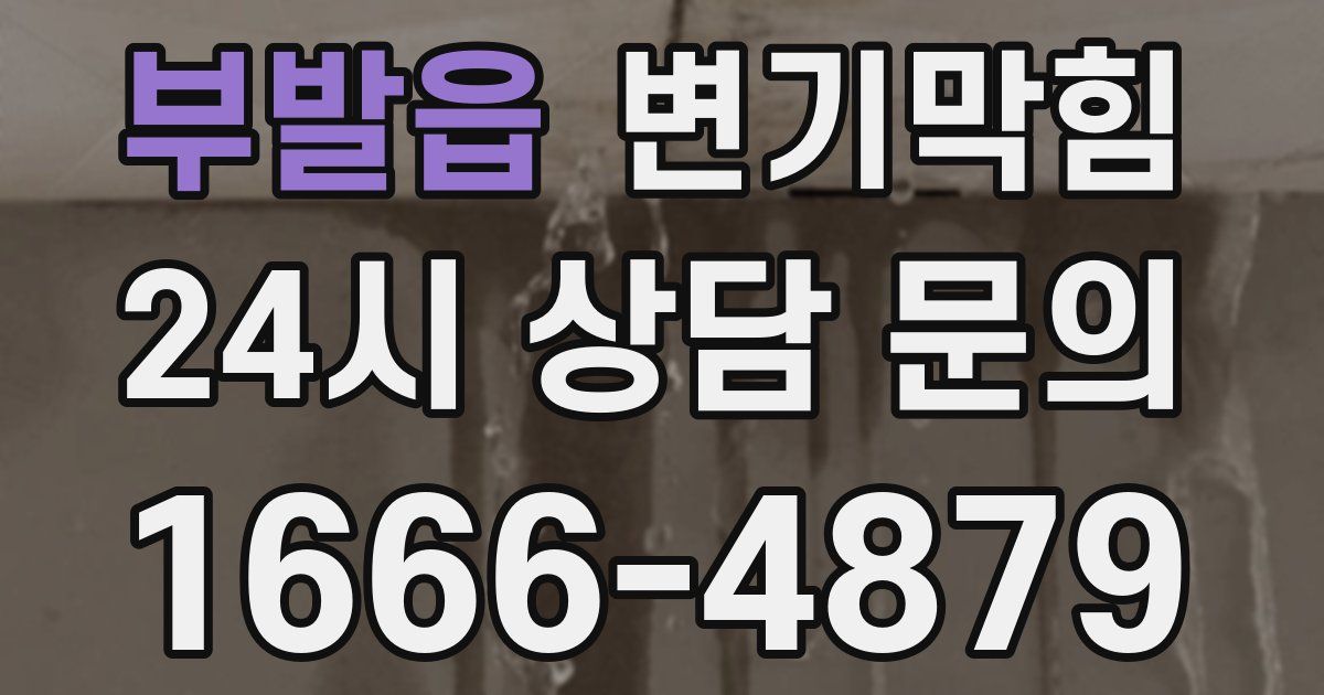 부발읍 변기