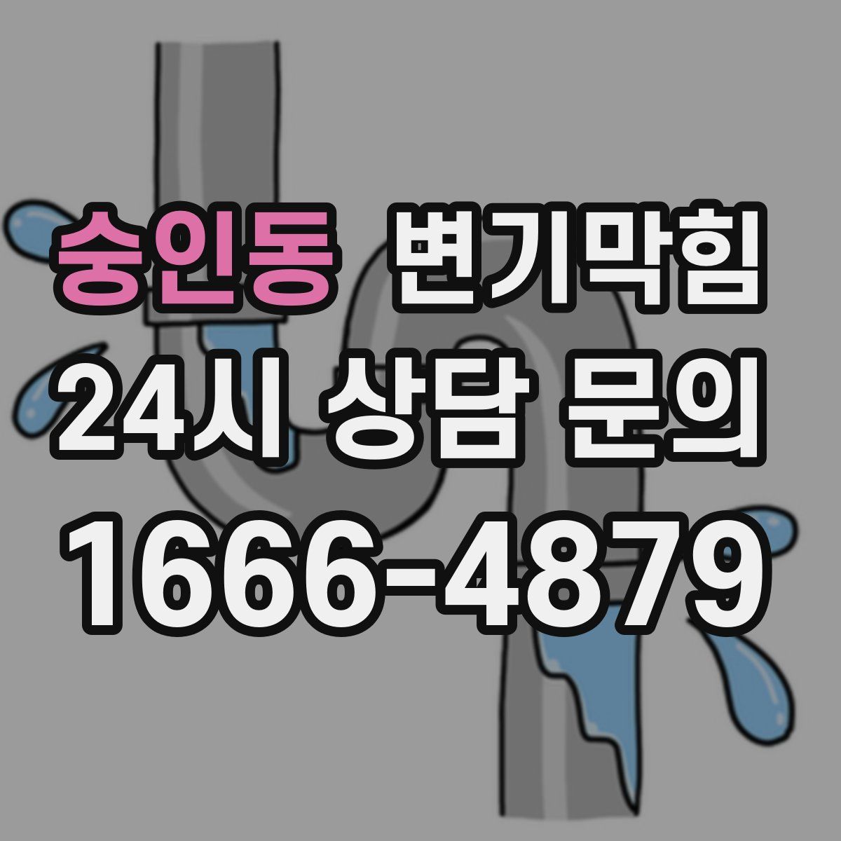 숭인동 변기막힘