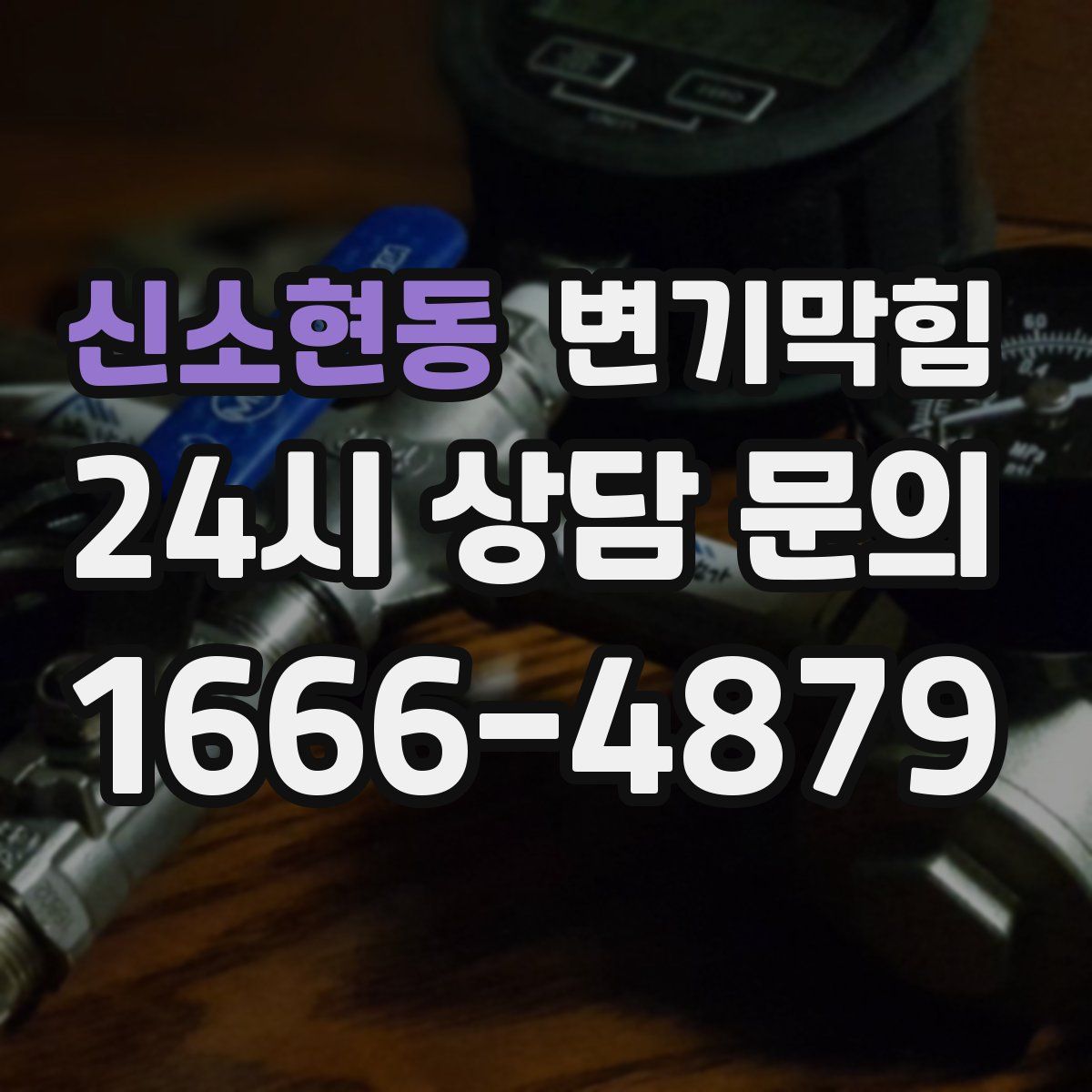 신소현동 변기막힘