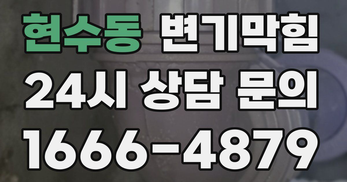 현수동 변기