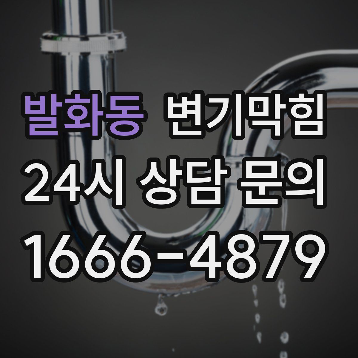 발화동 변기막힘