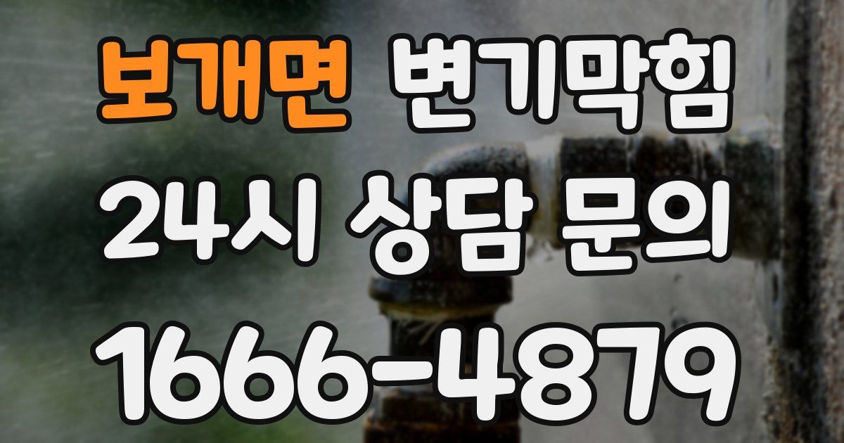 보개면 변기