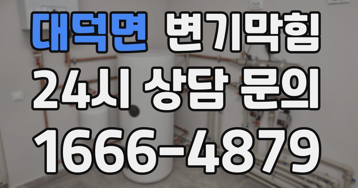 대덕면 변기
