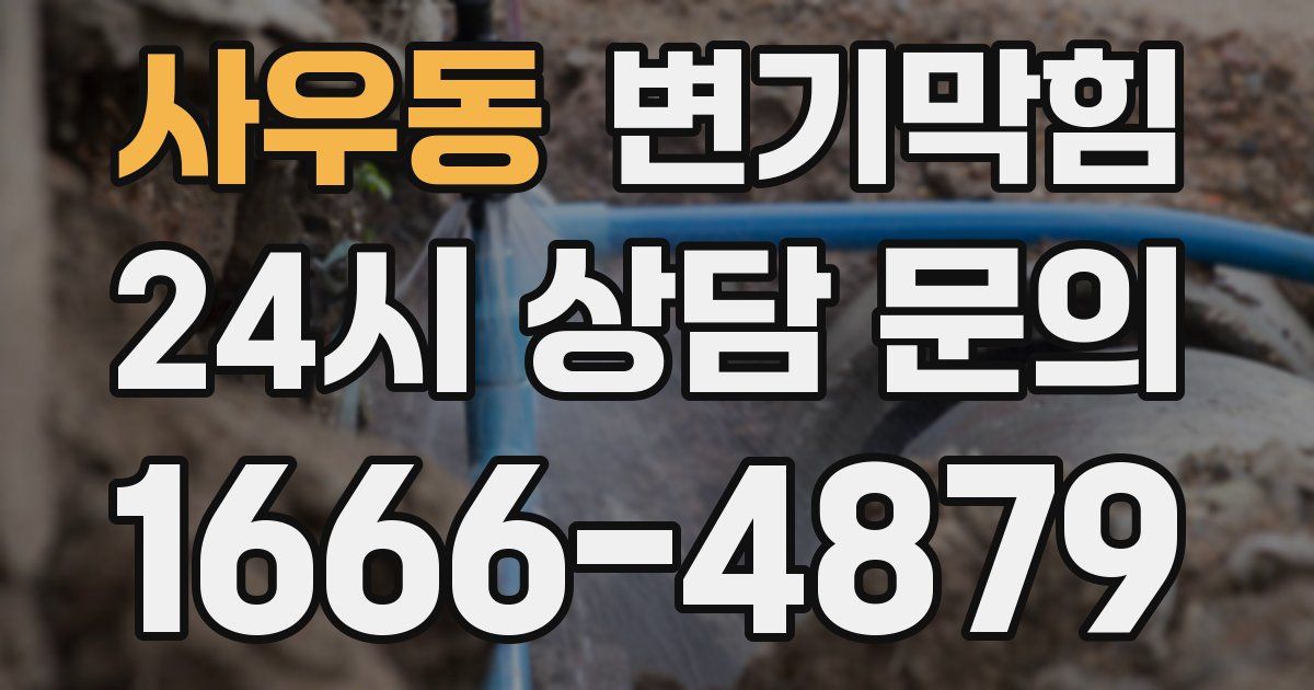 사우동 변기