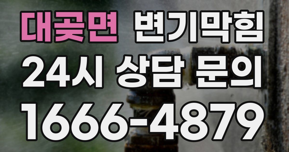 대곶면 변기