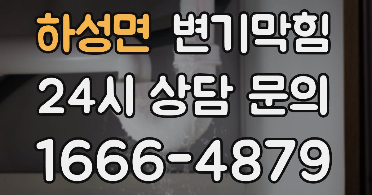 하성면 변기