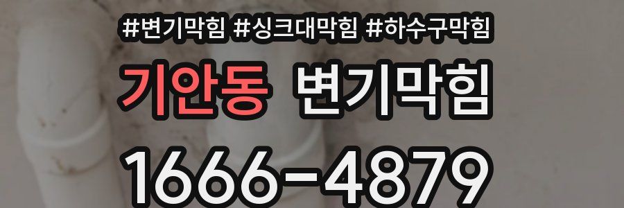 변기막힘