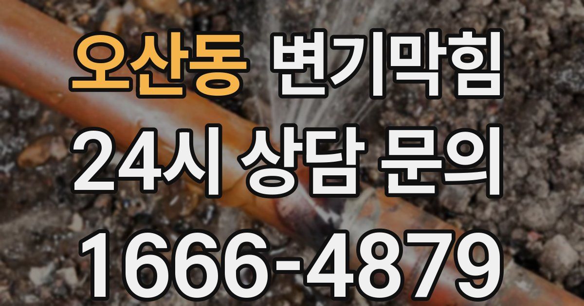 오산동 변기