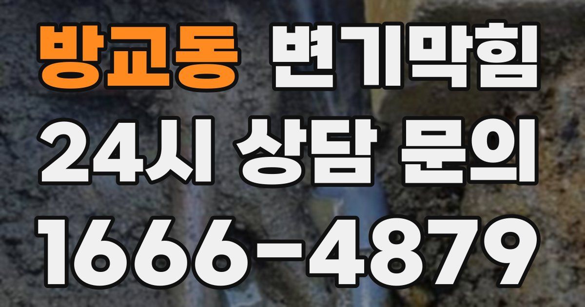 방교동 변기