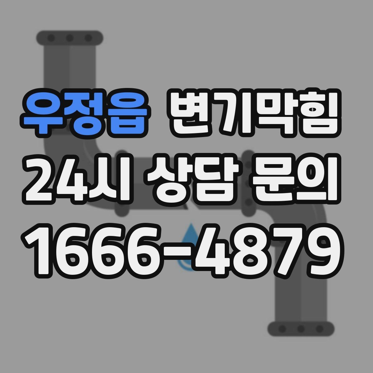 우정읍 변기막힘 식당 화장실역류 피크 전 마감