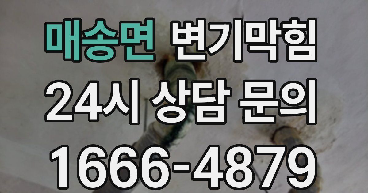 매송면 변기