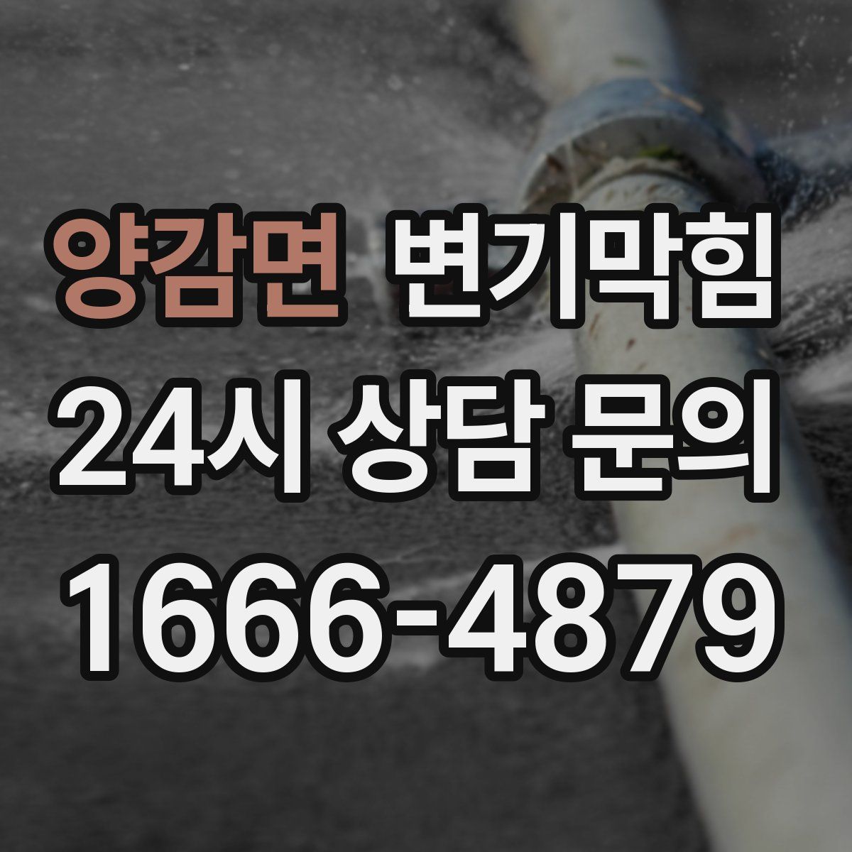 양감면 변기막힘