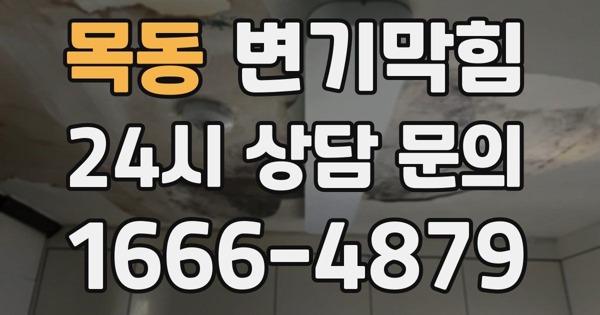 목동 변기