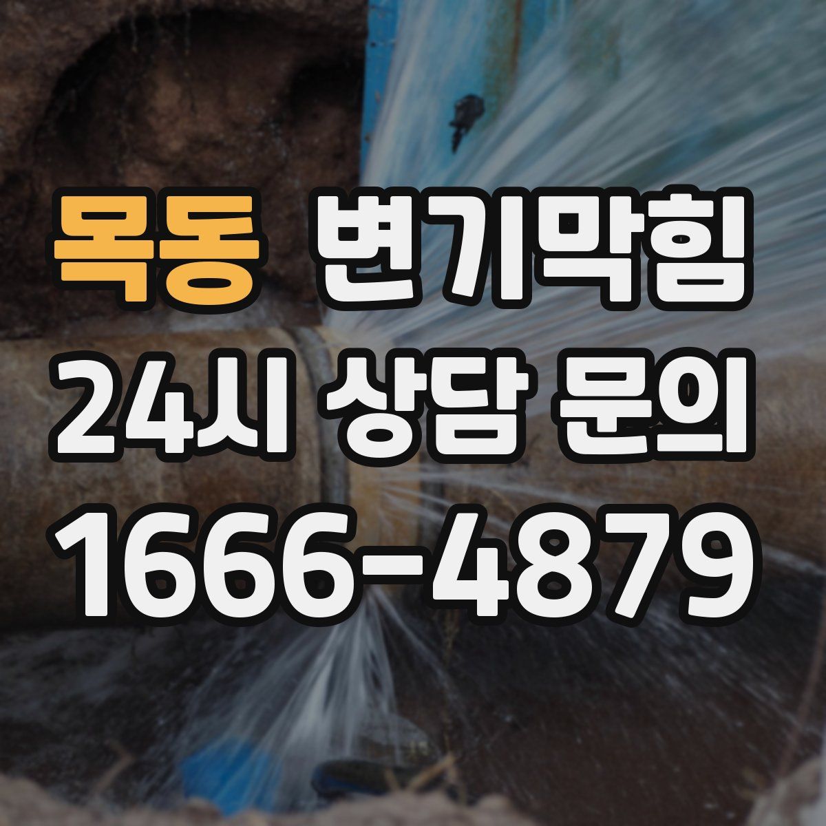 목동 변기막힘
