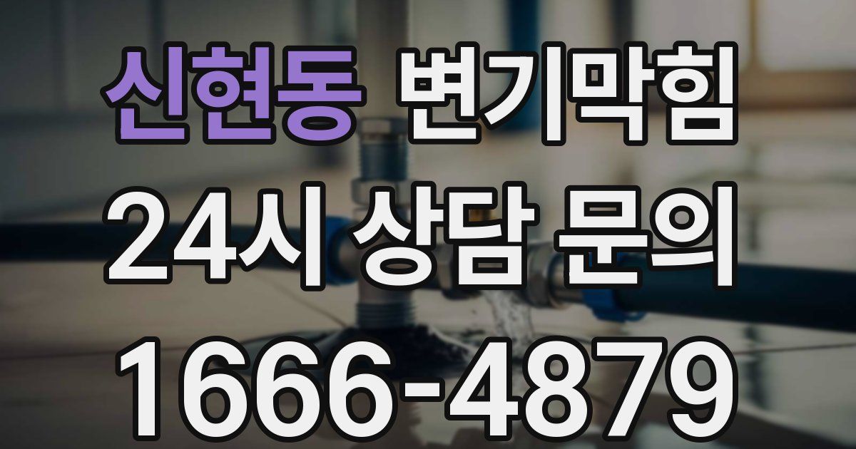 신현동 변기