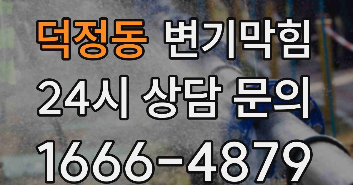 덕정동 변기