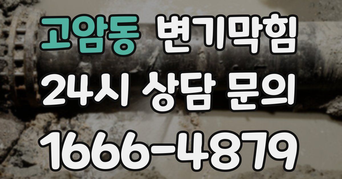 고암동 변기
