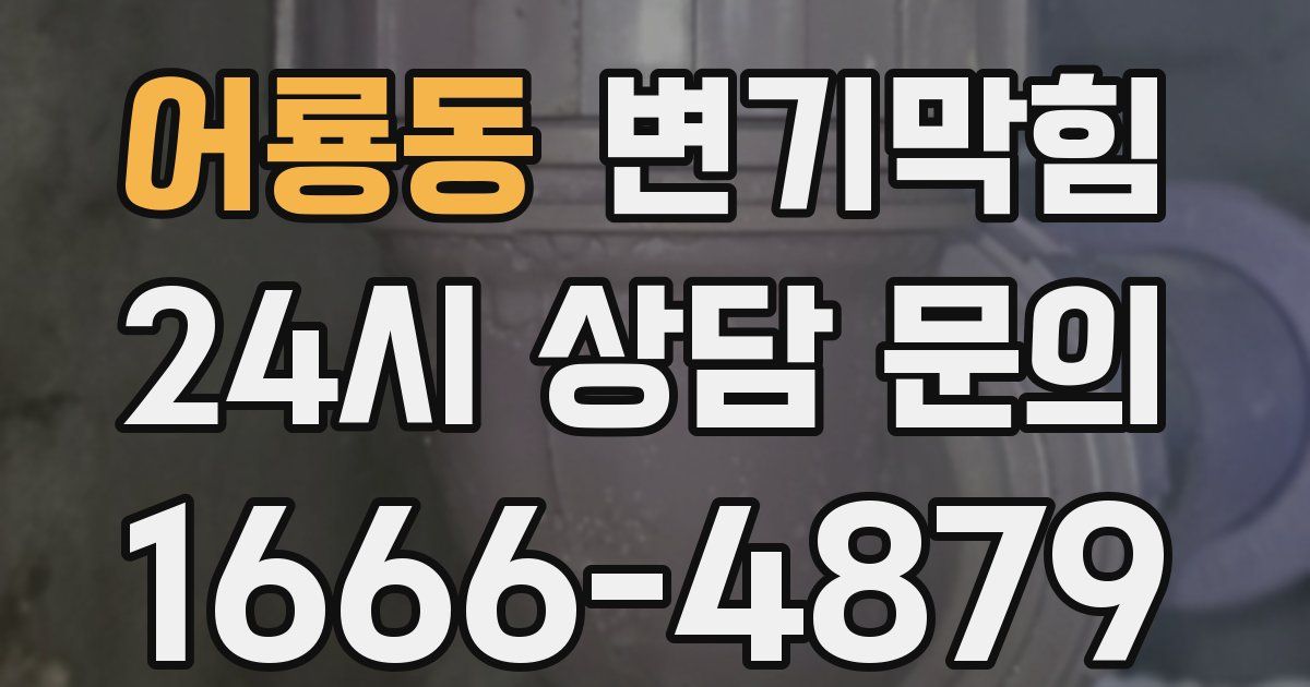 어룡동 변기
