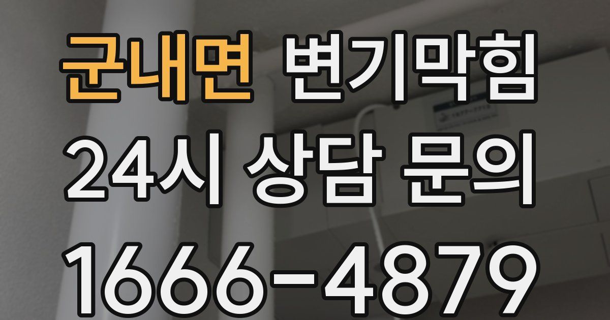 군내면 변기