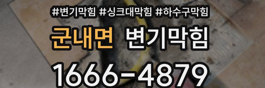 변기막힘