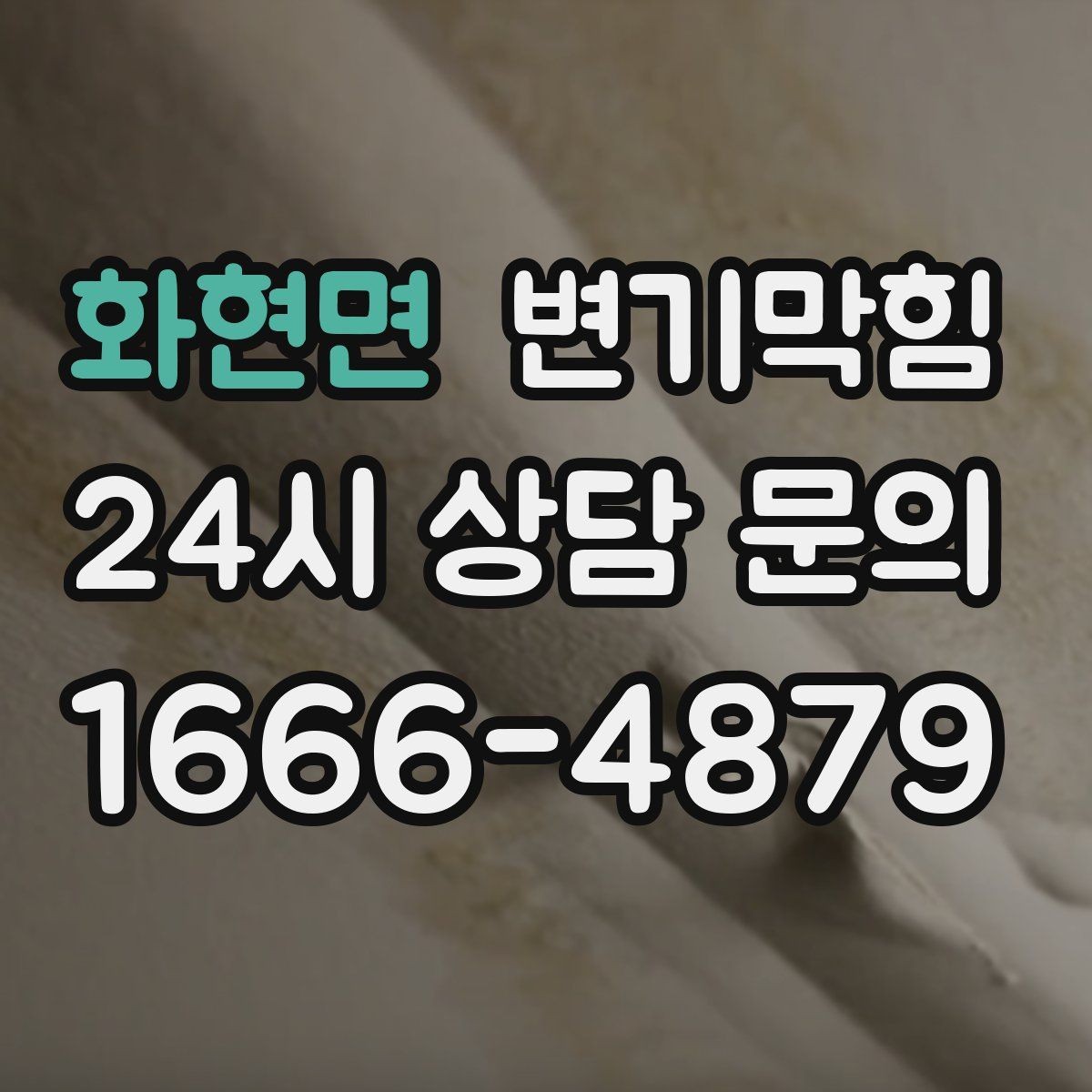 화현면 변기막힘 카페 화장실막힘 물티슈 잔재 제거기